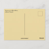 スピリットリバーでグレインカーAlbertaカナダ ポストカード (裏面)