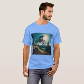 スピリットレイクのモトクロスレーサー Tシャツ (正面フル)