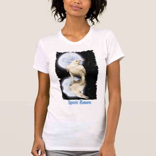 スピリットレイヴン女性のティー Tシャツ (正面)