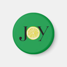 スピリットレモンスライスの果実「Joy」グリーンマグネ マグネット