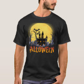 スピリット不気味:ハロウィーン Tシャツ (正面)