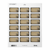 スピリット住所 シール (フルシート)