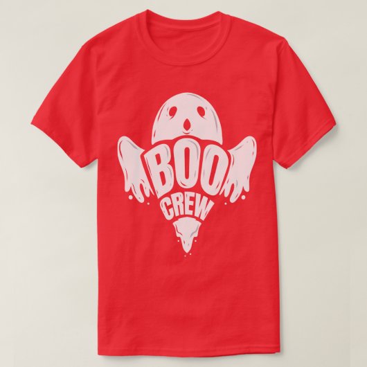 スピリット幽霊ハロウィン好きのブークルーズ Tシャツ (デザイン正面)