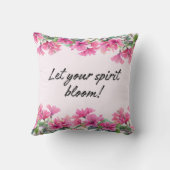 スピリット開花装飾用クッション クッション (裏面)