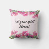 スピリット開花装飾用クッション クッション (正面)