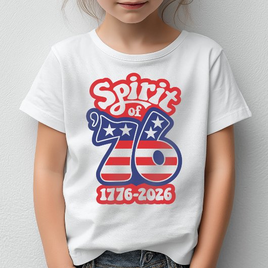 スピリット76 - Groovy USA 250 - 1776-2026 Tシャツ