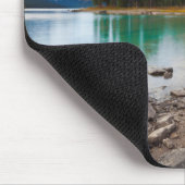 スピリット·アイランドの海岸にあるシーカヤック マウスパッド (コーナー)