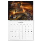 スピリット・ウルフズ・アート・カレンダー2012 カレンダー (3月 2027)