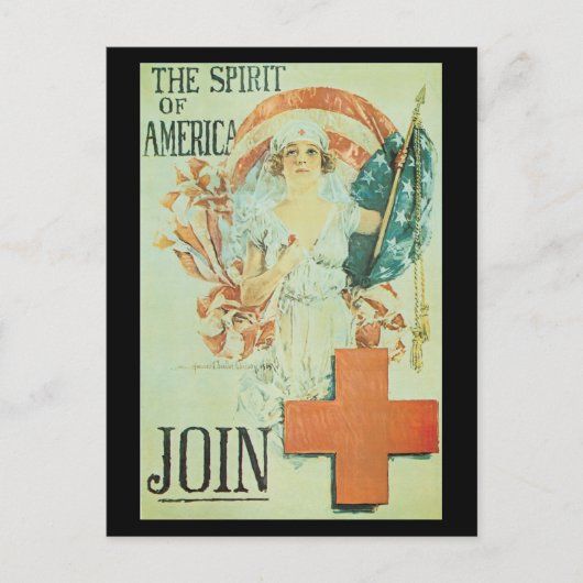 スピリット・オブ・アメリカ第二次世界大戦 ポストカード (正面)