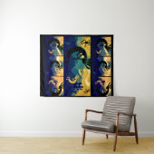 スピリット・オブ・ココペリ砂漠の風景メディア タペストリー (インサイチュ(横))