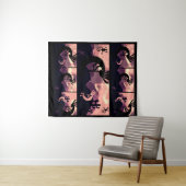 スピリット・オブ・ココペリ砂漠ランドスケープEarthone M タペストリー (インサイチュ(横))