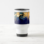 スピリット・オブ・ココペリ・デザートランドスケープティール(緑がかった色) トラベルマグ (中央)