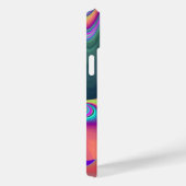 スピリット・オブ・サマーブリーズ、抽象芸術3Dレインボワート Case-Mate iPhoneケース (裏面 / 右)