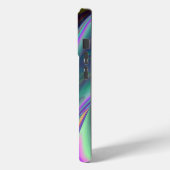 スピリット・オブ・サマーブリーズ、抽象芸術3Dレインボワート Case-Mate iPhoneケース (裏面 / 左)