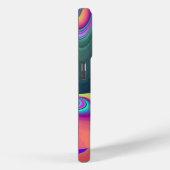 スピリット・オブ・サマーブリーズ、抽象芸術3Dレインボワート Case-Mate iPhoneケース (裏面 / 右)