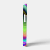 スピリット・オブ・サマーブリーズ、抽象芸術3Dレインボワート Case-Mate iPhoneケース (裏面 / 右)