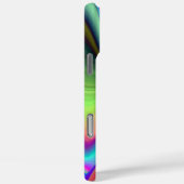 スピリット・オブ・サマーブリーズ、抽象芸術3Dレインボワート Case-Mate iPhoneケース (裏面 / 右)