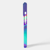 スピリット・オブ・サマーブリーズ、抽象芸術3Dレインボワート Case-Mate iPhoneケース (裏面 / 左)