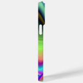 スピリット・オブ・サマーブリーズ、抽象芸術3Dレインボワート Case-Mate iPhoneケース (裏面 / 右)