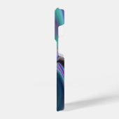 スピリット・オブ・サマーブリーズ、抽象芸術3Dレインボワート iPhoneケース (左側面)
