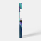 スピリット・オブ・サマーブリーズ、抽象芸術3Dレインボワート iPhoneケース (左側面)