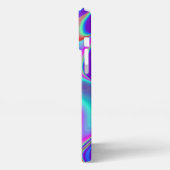 スピリット・オブ・サマーブリーズ、抽象芸術3Dレインボワート iPhoneケース (左側面)