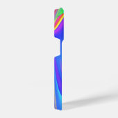 スピリット・オブ・サマーブリーズ、抽象芸術3Dレインボワート iPhoneケース (右側面)