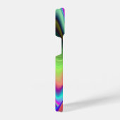 スピリット・オブ・サマーブリーズ、抽象芸術3Dレインボワート iPhoneケース (右側面)