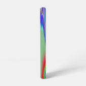 スピリット・オブ・サマーブリーズ、抽象芸術3Dレインボワート SAMSUNG GALAXYケース (左側面)
