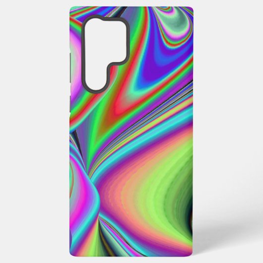 スピリット・オブ・サマーブリーズ、抽象芸術3Dレインボワート SAMSUNG GALAXYケース (裏面)
