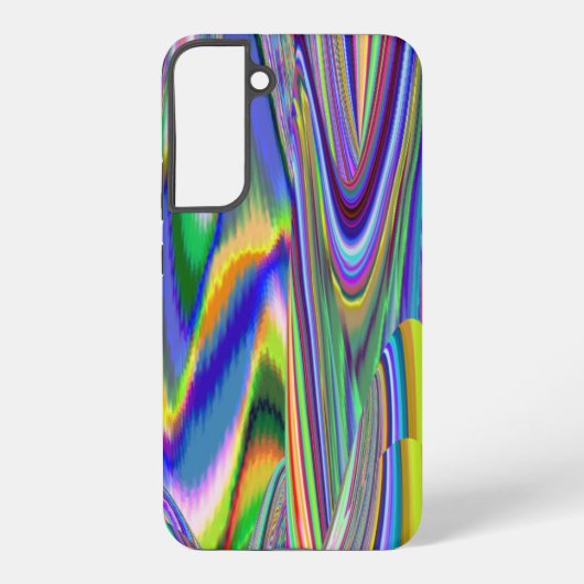 スピリット・オブ・サマーブリーズ、抽象芸術3Dレインボワート SAMSUNG GALAXYケース (裏面)