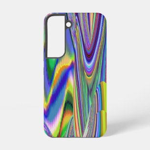 スピリット・オブ・サマーブリーズ、抽象芸術3Dレインボワート SAMSUNG GALAXY S22ケース