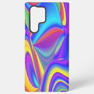 スピリット・オブ・サマーブリーズ、抽象芸術3Dレインボワート SAMSUNG GALAXY S22 ULTRAケース