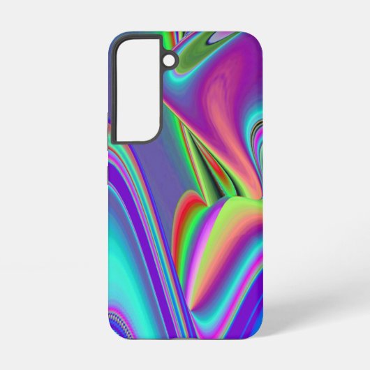 スピリット・オブ・サマーブリーズ、抽象芸術3Dレインボワート SAMSUNG GALAXYケース (裏面)