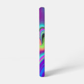 スピリット・オブ・サマーブリーズ、抽象芸術3Dレインボワート SAMSUNG GALAXYケース (左側面)