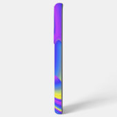 スピリット・オブ・サマーブリーズ、抽象芸術3Dレインボワート SAMSUNG GALAXYケース (裏面横)