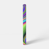 スピリット・オブ・サマーブリーズ、抽象芸術3Dレインボワート SAMSUNG GALAXYケース (左側面)