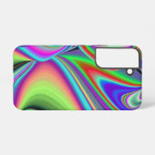 スピリット・オブ・サマーブリーズ、抽象芸術3Dレインボワート SAMSUNG GALAXYケース (裏面横)