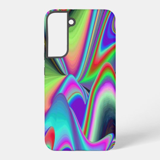 スピリット・オブ・サマーブリーズ、抽象芸術3Dレインボワート SAMSUNG GALAXYケース (裏面)