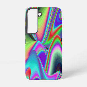 スピリット・オブ・サマーブリーズ、抽象芸術3Dレインボワート SAMSUNG GALAXY S22ケース