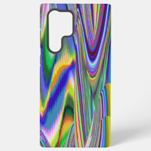 スピリット・オブ・サマーブリーズ、抽象芸術3Dレインボワート SAMSUNG GALAXY S22 ULTRAケース