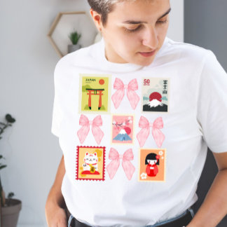 スピリット・オブ・ジャパン・コケット切手コレクション トライブレンドTシャツ