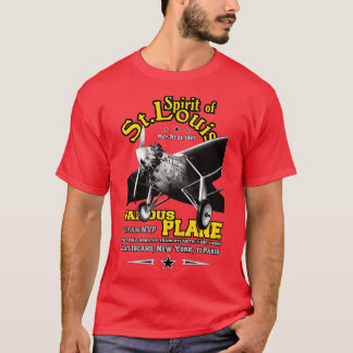 スピリット・オブ・セントルイス有名飛行機 Tシャツ