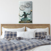 スピリット・オブ・デトロイトキャンバスプリント キャンバスプリント (インサイチュ (寝室))