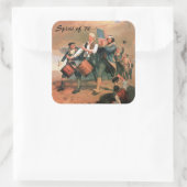 スピリット・オブ・76ステッカー スクエアシール (バッグ)