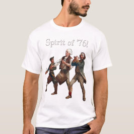 スピリット・オブ・'76 アメリカ独立戦争 愛国主義 Tシャツ