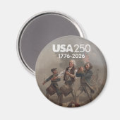 スピリット・オブ・76 – アメリカ250周年記念 マグネット (正面/裏面)