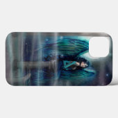 スピリット・ガイドの天使 ファンタジーアート Case-Mate iPhoneケース (裏面 (横))