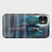 スピリット・ガイドの天使 ファンタジーアート Case-Mate iPhoneケース (裏面(横))