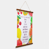 スピリット・ガラティアンズ・バイブル聖なる書物、 経典 吊り下げ型タペストリー (傾斜あり)